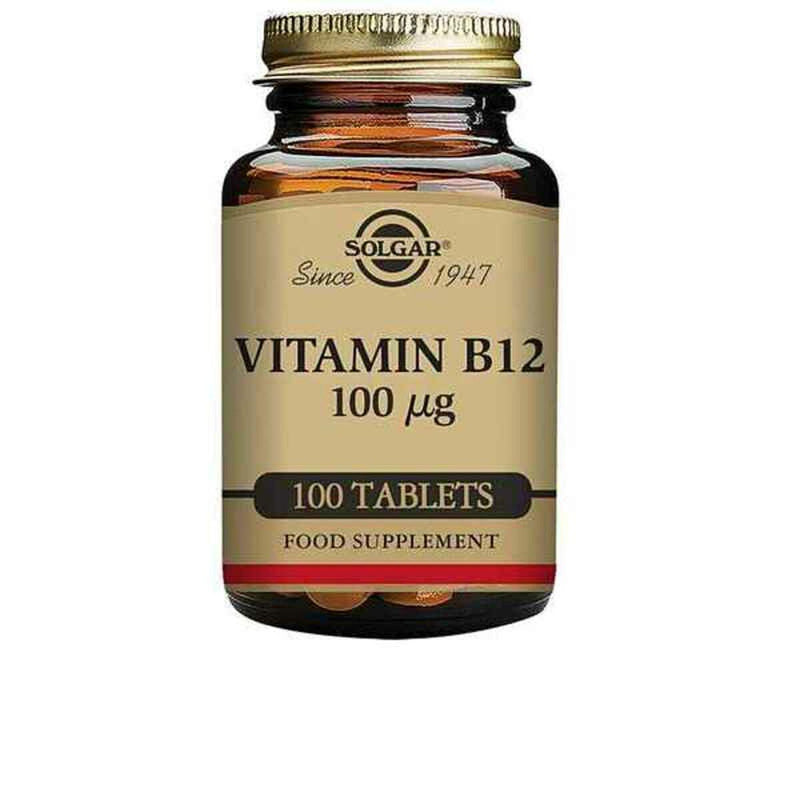 Vitamina B12 Solgar E3180 Cianocobalamina (100 uds) - debemcomavida.pt