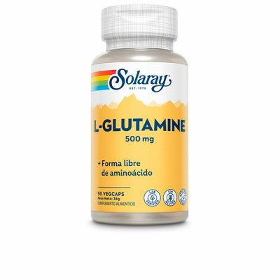 Complemento Alimentar Solaray   L-Glutamina 50 Unidades - debemcomavida.pt