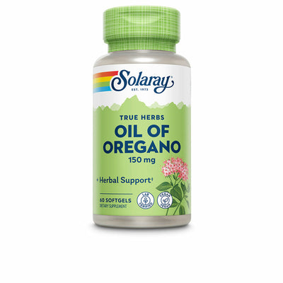 Suplemento digestivo Solaray Oil Of Oregano 60 Unidades - debemcomavida.pt