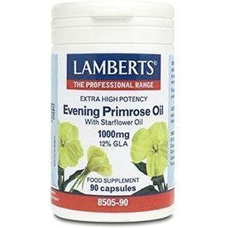 Complemento Alimentar Lamberts Evening Primrose Oil 90 Unidades - debemcomavida.pt