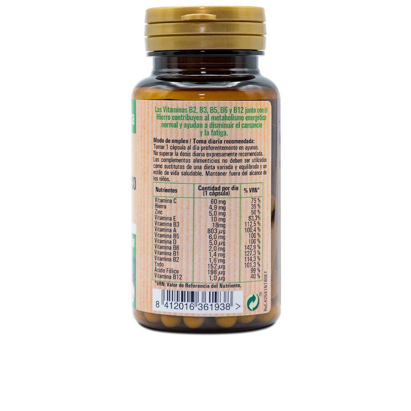 Complemento Alimentar Naturtierra Complejo Multivitamínico Multivitaminas (60 uds) - debemcomavida.pt