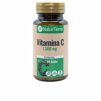 Complemento Alimentar Naturtierra Vitamina C Vitamina C (30 comprimidos) (30 uds) - debemcomavida.pt