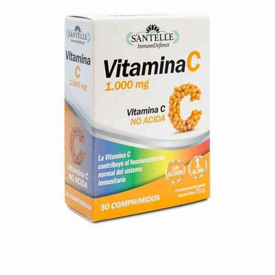 Comprimidos Santelle Inmunodefence C Vitamina C (30 uds) - debemcomavida.pt