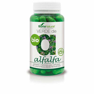 Suplemento digestivo Soria Natural Verde De Alfalfa Luzerna 80 Unidades - debemcomavida.pt