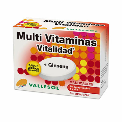 Multivitaminas Vallesol 24 Unidades - debemcomavida.pt