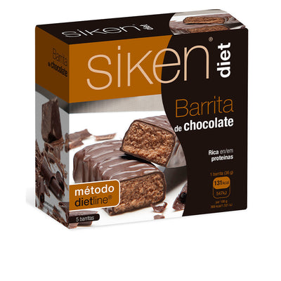 Barrita Energética Siken Diet Chocolate 5 Unidades (5 uds) - debemcomavida.pt