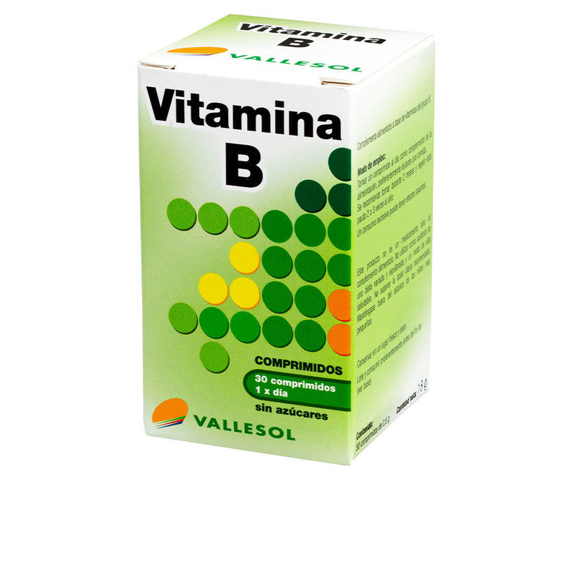 Complemento Alimentar Vallesol 8424657740058 Vitamina B (30 uds) - debemcomavida.pt
