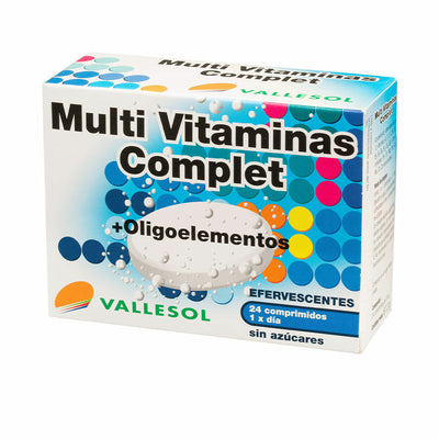 Multivitaminas Vallesol Multivitaminas Complet (24 uds) - debemcomavida.pt