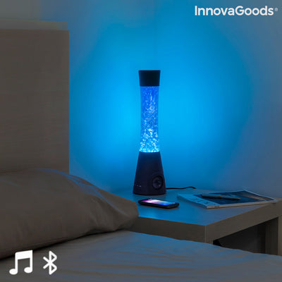 Candeeiro de Lava com Altifalante e Microfone InnovaGoods Flow Lamp 30 W (Recondicionado A) - debemcomavida.pt