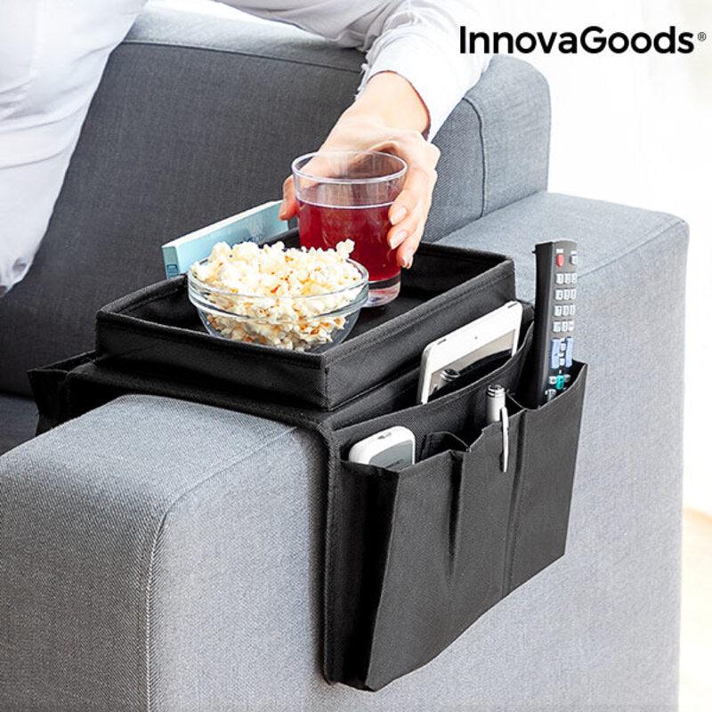 Bandeja para Sofá com Organizador de Comandos InnovaGoods IG814809 Multicolor (Recondicionado A) - debemcomavida.pt