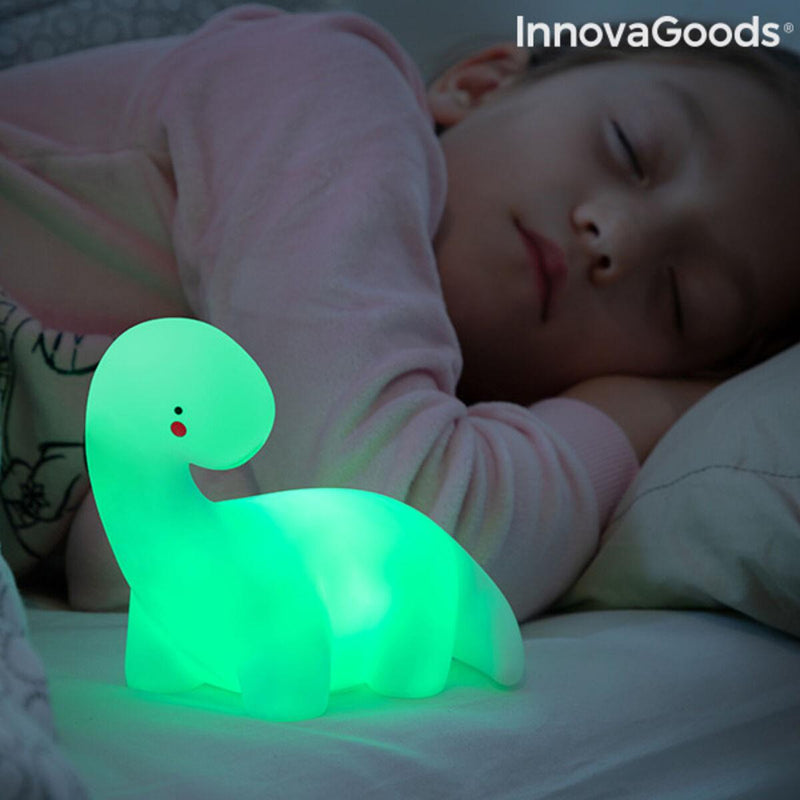 Lâmpada de Dinossauro LED Colorida Lightosaurus InnovaGoods IG815318 (Recondicionado A) - debemcomavida.pt