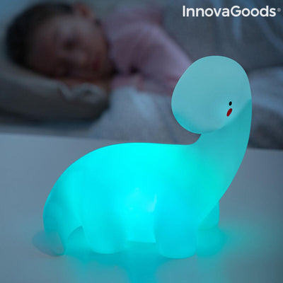 Lâmpada de Dinossauro LED Colorida Lightosaurus InnovaGoods IG815318 (Recondicionado A) - debemcomavida.pt