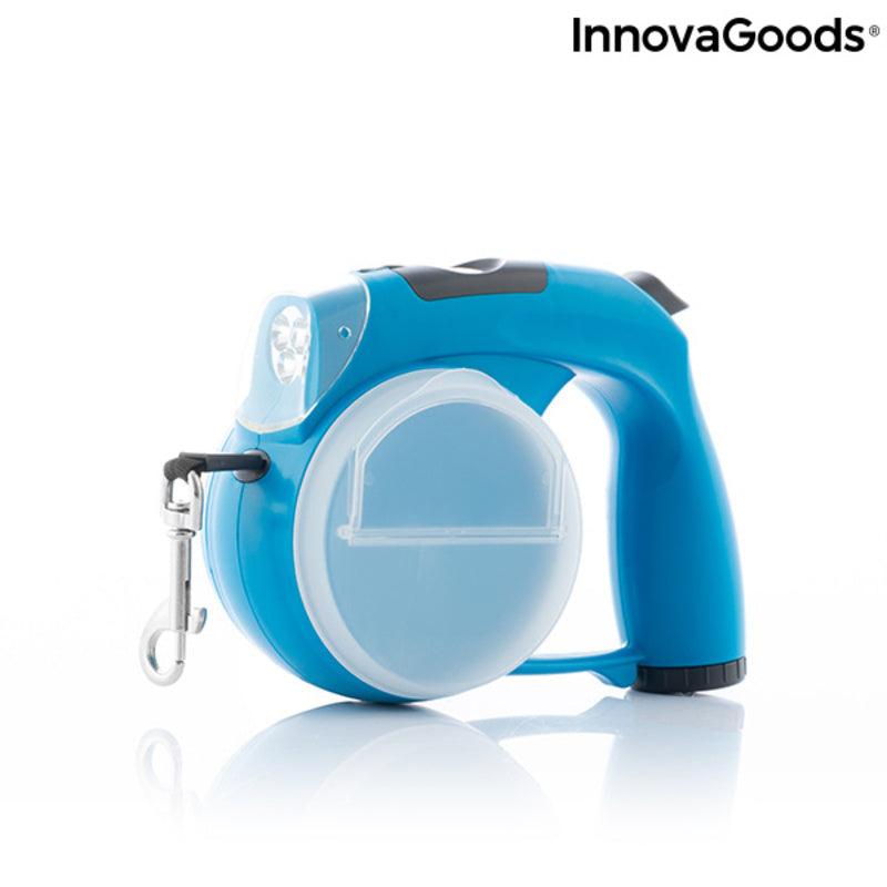 Trela Retrátil para Cães 6 em 1 Compet InnovaGoods IG815936 Azul (Recondicionado A) - debemcomavida.pt