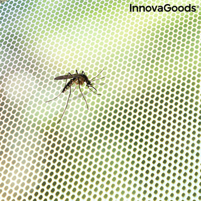 Rede Anti-Mosquitos Adesiva Recortável para Janelas White InnovaGoods (Recondicionado A) - debemcomavida.pt