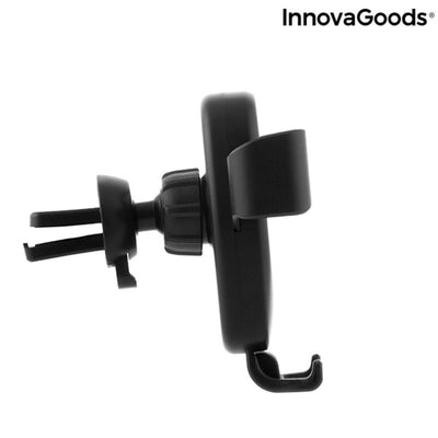 Suporte de telemóvel com carregador sem fios para automóveis InnovaGoods V0103067 (Recondicionado A) - debemcomavida.pt