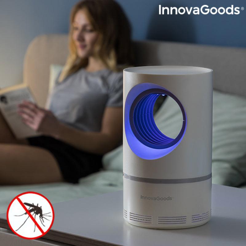 Lâmpada Anti-Mosquitos por Sucção KL Vortex InnovaGoods IG816025 Branco (Recondicionado A) - debemcomavida.pt