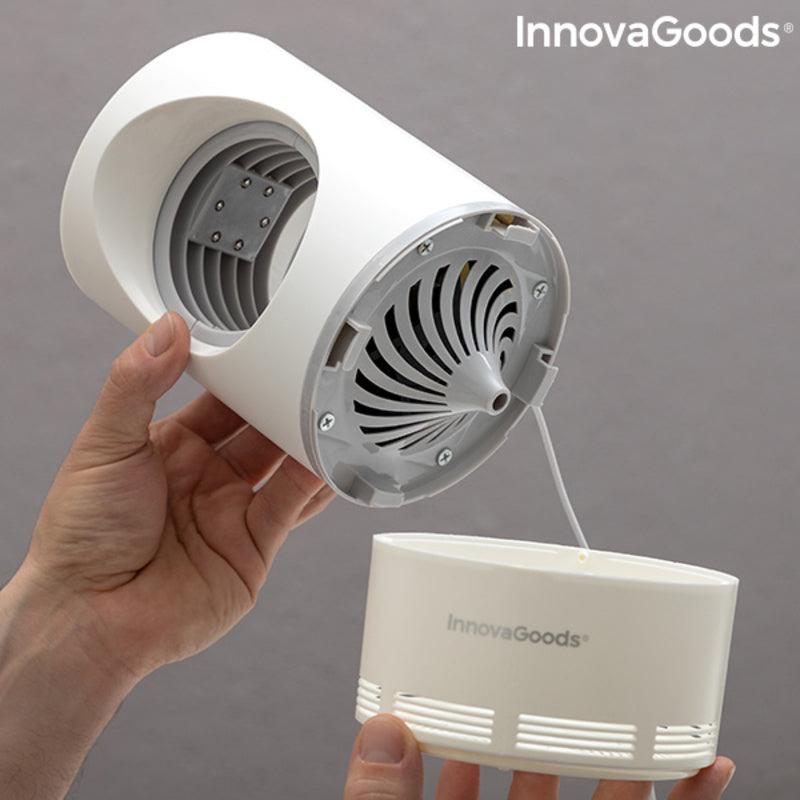 Lâmpada Anti-Mosquitos por Sucção KL Vortex InnovaGoods IG816025 Branco (Recondicionado A) - debemcomavida.pt