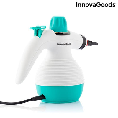 Vaporizador Manual Multiúsos com Acessórios 9 em 1 Steany InnovaGoods 0,35 L 3 Bar 1000W 1000 W (Recondicionado A) - debemcomavida.pt