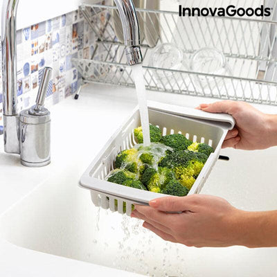 Organizador de Frigorífico Ajustável Friwer InnovaGoods V0103197 (Recondicionado A+) - debemcomavida.pt