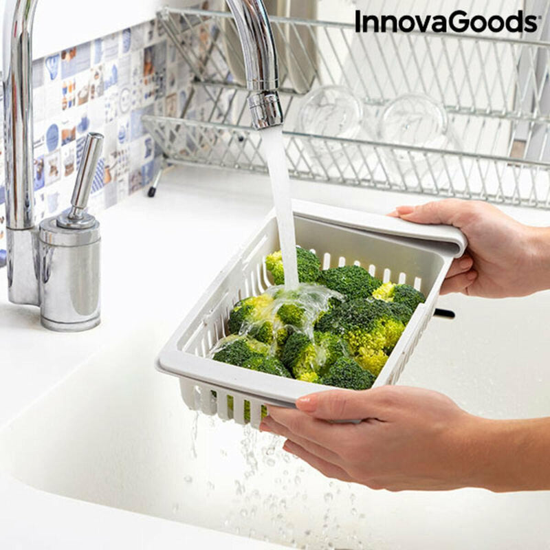 Organizador de Frigorífico Ajustável Friwer InnovaGoods V0103197 (Recondicionado A) - debemcomavida.pt