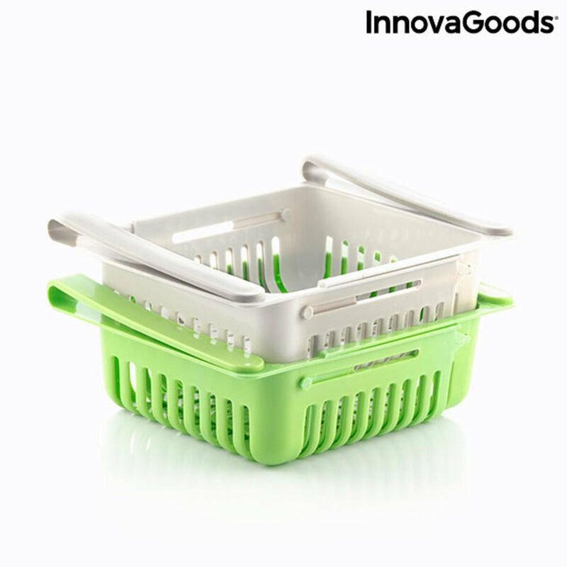 Organizador de Frigorífico Ajustável Friwer InnovaGoods V0103197 (Recondicionado A) - debemcomavida.pt