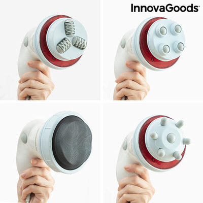 Aparelho de Massagem Anticelulítico Vibratório com Infravermelhos 5 em 1 Cellyred InnovaGoods Branco (Recondicionado A) - debemcomavida.pt