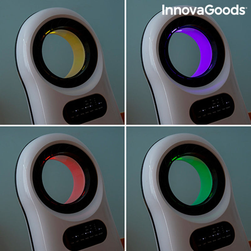Climatizador por Evaporação sem Pás com LED InnovaGoods O·Cool 90W Multicolor 90 W (Recondicionado B) - debemcomavida.pt