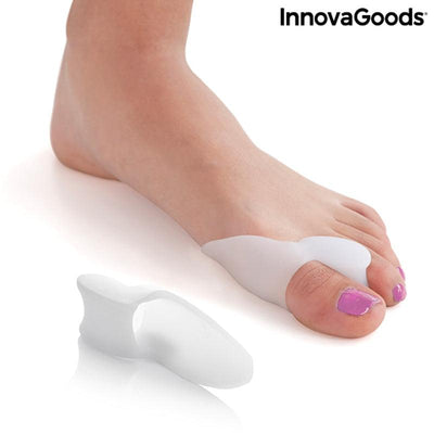 Corretor-protetor de silicone para joanetes InnovaGoods Branco (Recondicionado A) - debemcomavida.pt