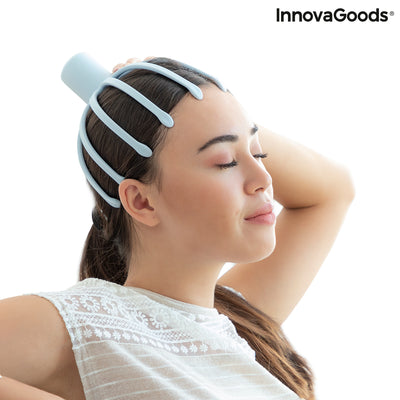 Massajador de Cabeças Recarregáveis InnovaGoods Modelo Helax (Recondicionado A) - debemcomavida.pt