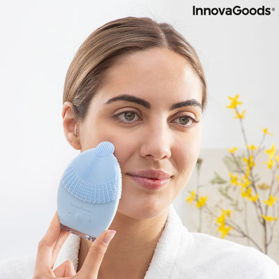 Massajador de Limpeza Facial Recarregável Vipur InnovaGoods (Recondicionado A) - debemcomavida.pt