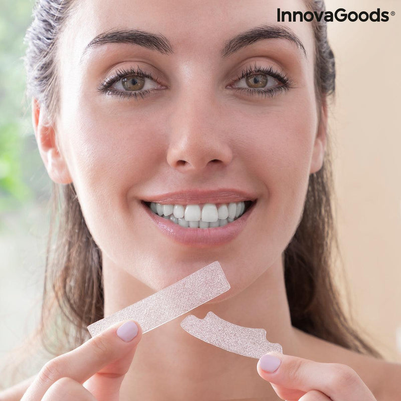 Tiras Branqueadoras Dentárias Wripes InnovaGoods - debemcomavida.pt