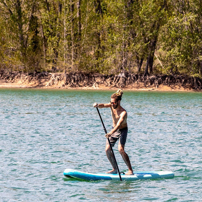 Prancha de Paddle Surf Insuflável com Acessórios Milos InnovaGoods 10' 305 cm Azul (Recondicionado A) - debemcomavida.pt