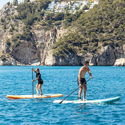 Prancha de Paddle Surf Insuflável com Acessórios Milos InnovaGoods 10' 305 cm Azul (Recondicionado A) - debemcomavida.pt