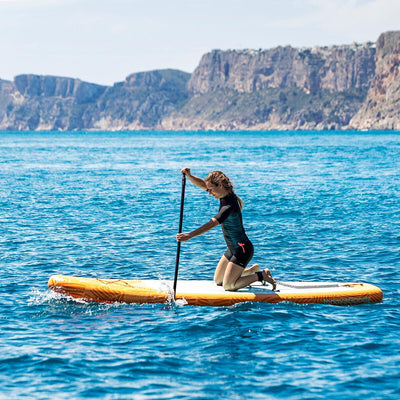 Prancha de Paddle Surf Insuflável 2 em 1 com Assento e Acessórios Siros InnovaGoods 10'5" 320 cm - debemcomavida.pt