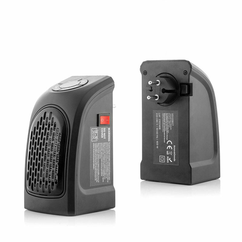 Mini Aquecedor com Ficha Portátil Heatpod InnovaGoods 400 W - debemcomavida.pt