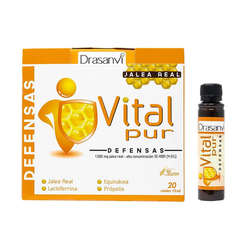 Geleia real Drasanvi Vitalpur 20 Unidades 15 ml - debemcomavida.pt