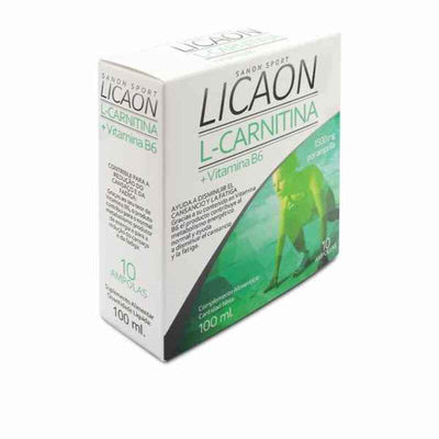 Cápsulas Sanon Sanon Sport Licaon Vitamina B6 L-Carnitina (10 uds) - debemcomavida.pt