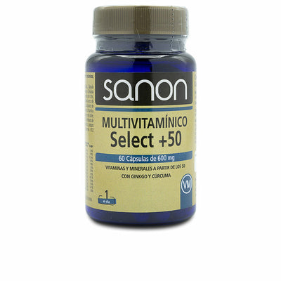 Complemento Alimentar Sanon Select +50 Multivitaminas 60 Unidades - debemcomavida.pt