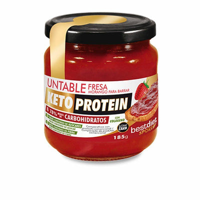 Marmelada Keto Protein Untable Proteína Morango (185 g) - debemcomavida.pt