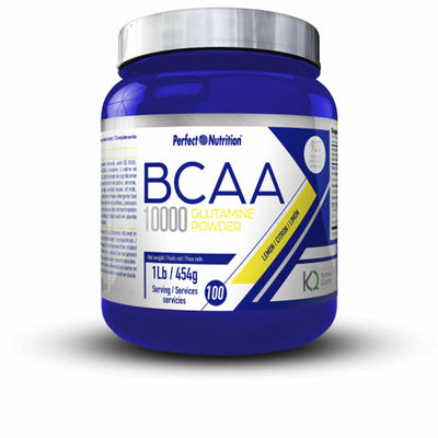 L-Glutamina Perfect Nutrition BCAA Limão 454 g - debemcomavida.pt