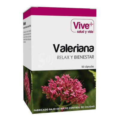 Valeriana Vive+ (50 Cápsulas) - debemcomavida.pt