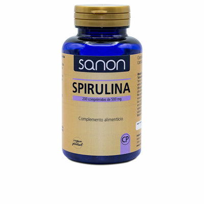 Cápsulas Spirulina Sanon Sanon 0,5 g (200 uds) - debemcomavida.pt