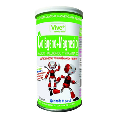 Complemento Alimentar Vive+ Colagénio Magnésio (200 g) - debemcomavida.pt