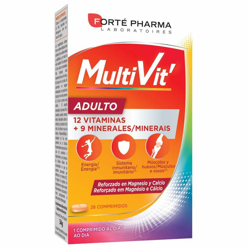 Complemento Alimentar Forté Pharma Multivit 28 Unidades - debemcomavida.pt