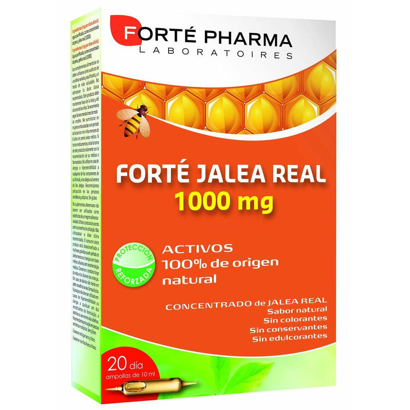 Geleia real Forté Pharma 1000 mg 20 Unidades - debemcomavida.pt