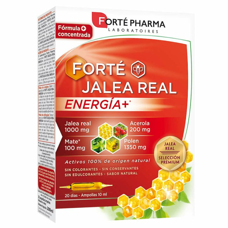 Geleia real Forté Pharma Energia+ 20 Unidades - debemcomavida.pt