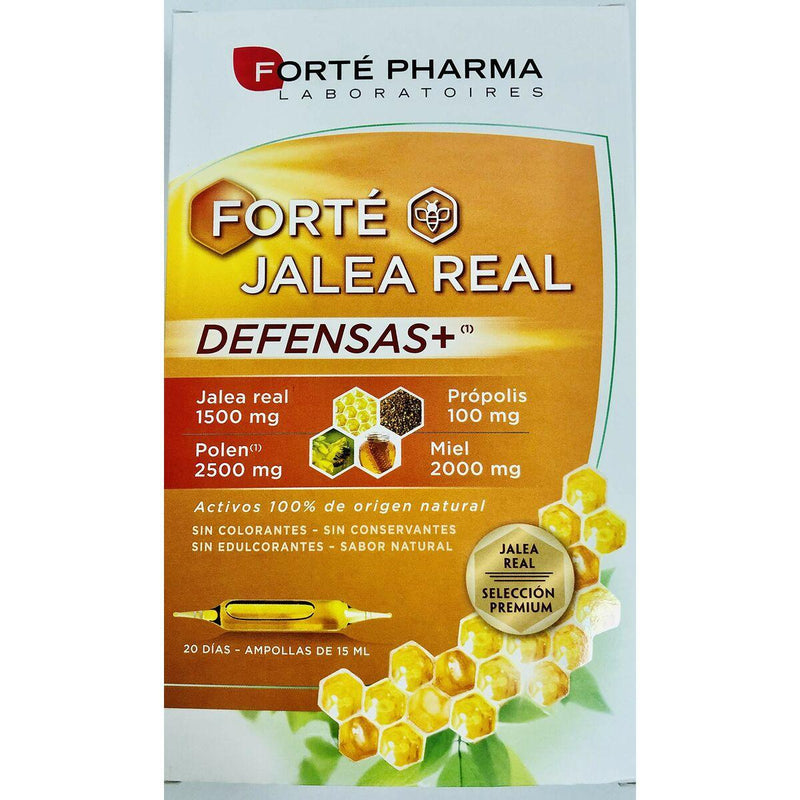 Geleia real Forté Pharma Defensas+ 20 Unidades - debemcomavida.pt