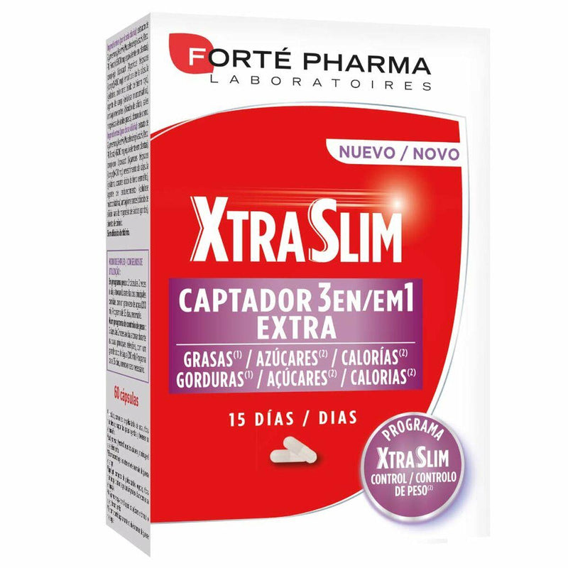 Complemento Alimentar Forté Pharma Xtraslim Captador 60 Unidades - debemcomavida.pt