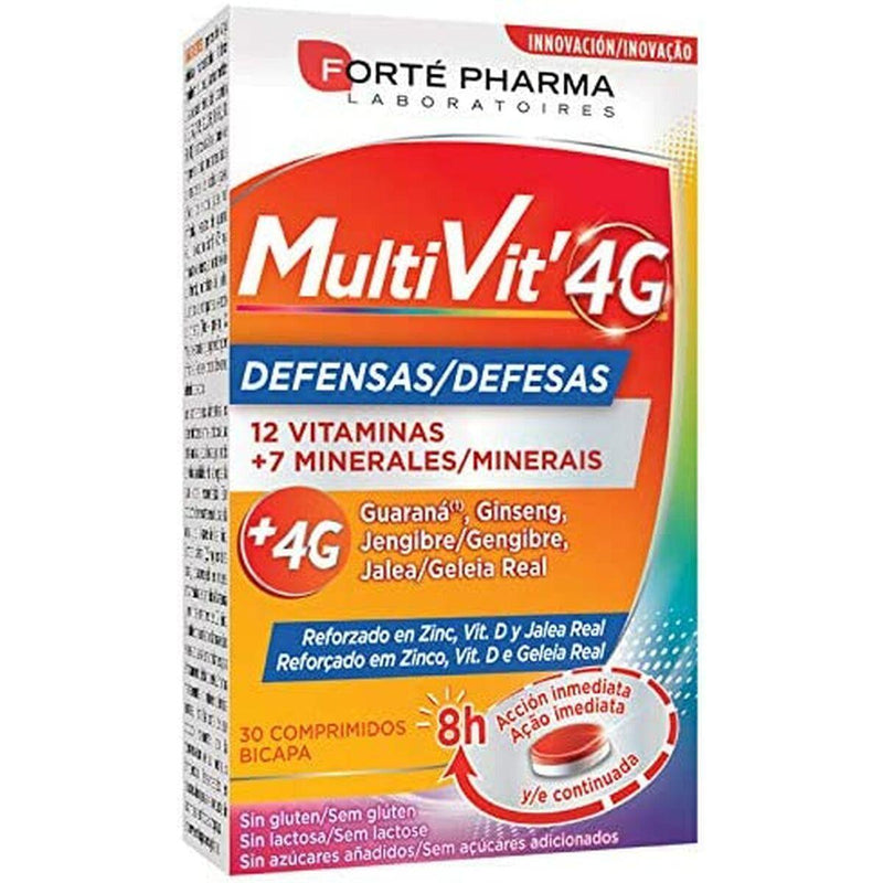 Complemento Alimentar Forté Pharma Multivit 4G 30 Unidades - debemcomavida.pt