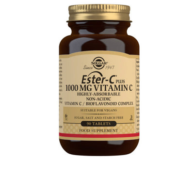 Ester-C Plus Vitamina C Solgar C Plus (90 uds) - debemcomavida.pt